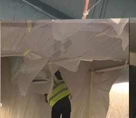 Suspended ceiling works